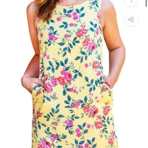Summer Garden Shift dress - Small